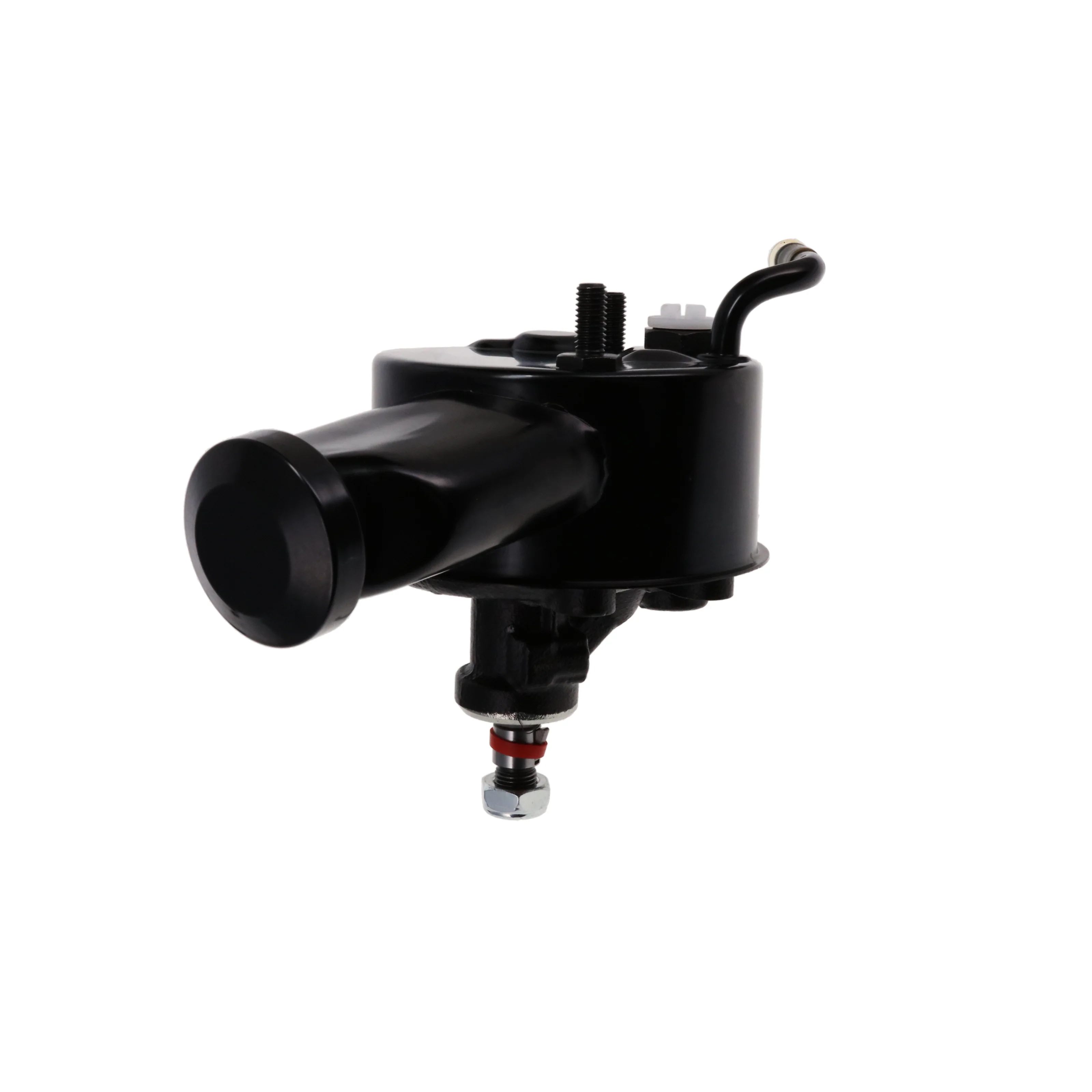 GM Saginaw "Banjo" Style Power Steering Pump - Black - Image 2