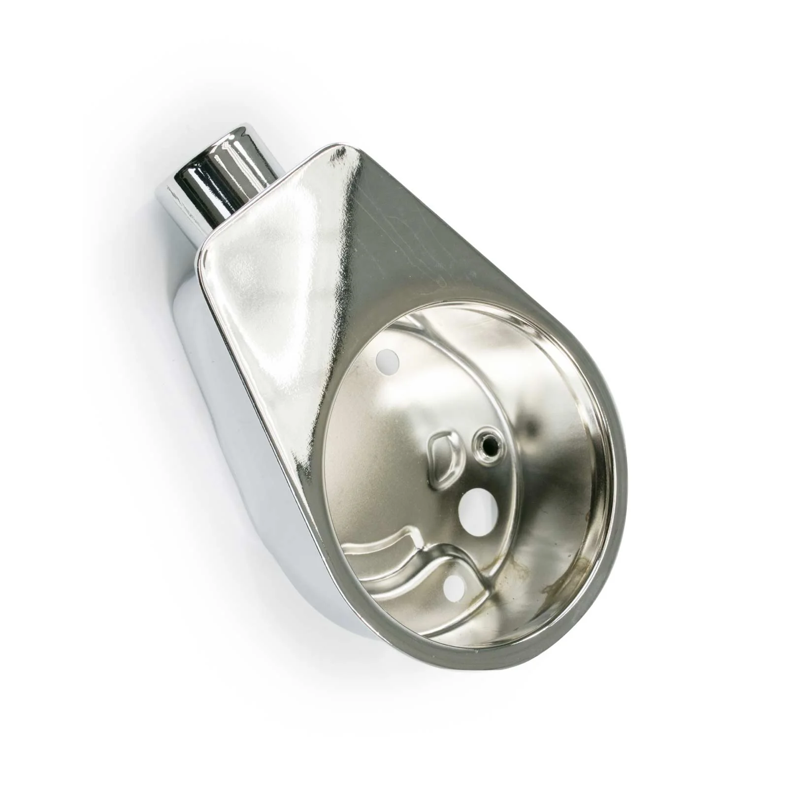 GM Saginaw P Series Power Steering Pump Reservoir - Chrome - Image 3
