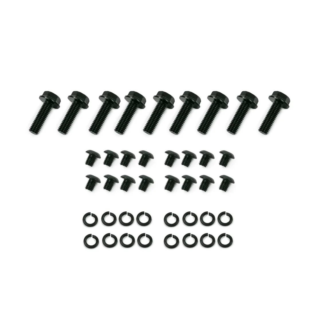 GM Truck LS2 Billet Aluminum Ignition Coil Brackets - Black - Image 2