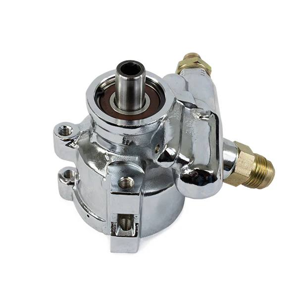 GM Type II Power Steering Pump - Chrome - Image 2