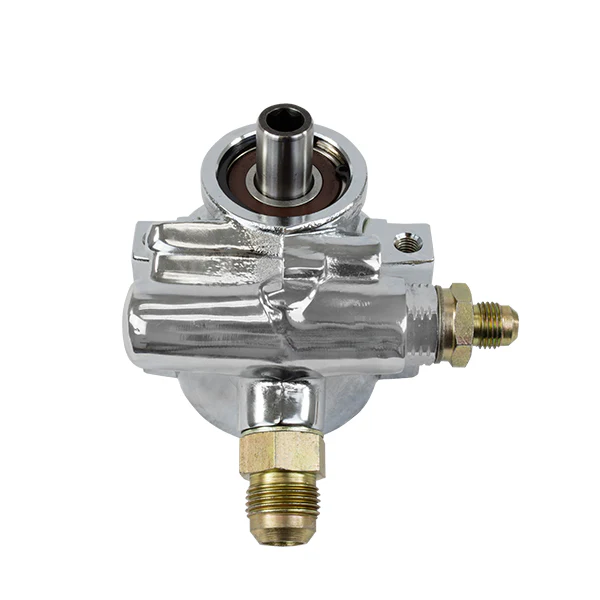 GM Type II Power Steering Pump - Chrome - Image 3