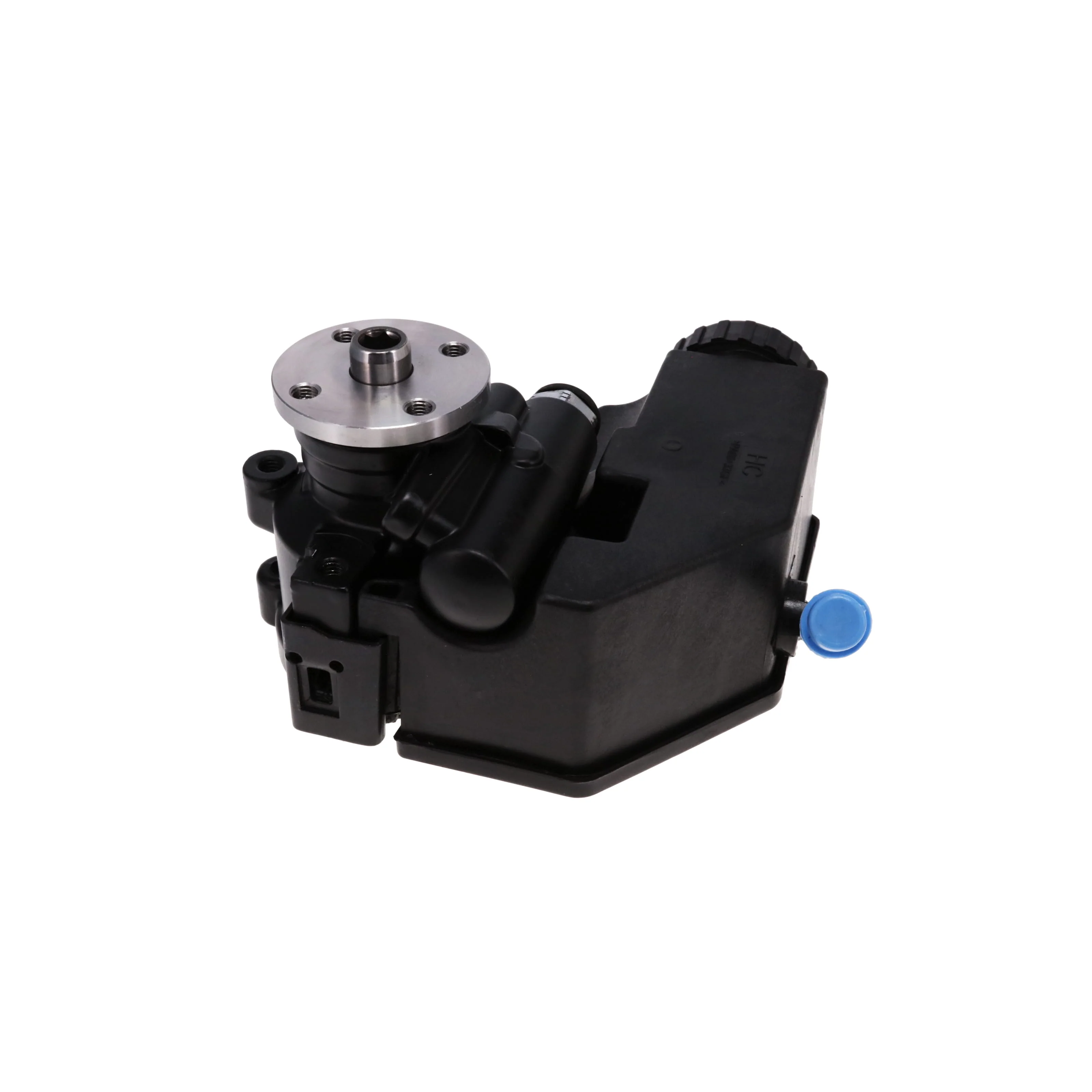 GM Type II Power Steering Pump with Integral Reservoir and Pulley Hub - Black - Image 3