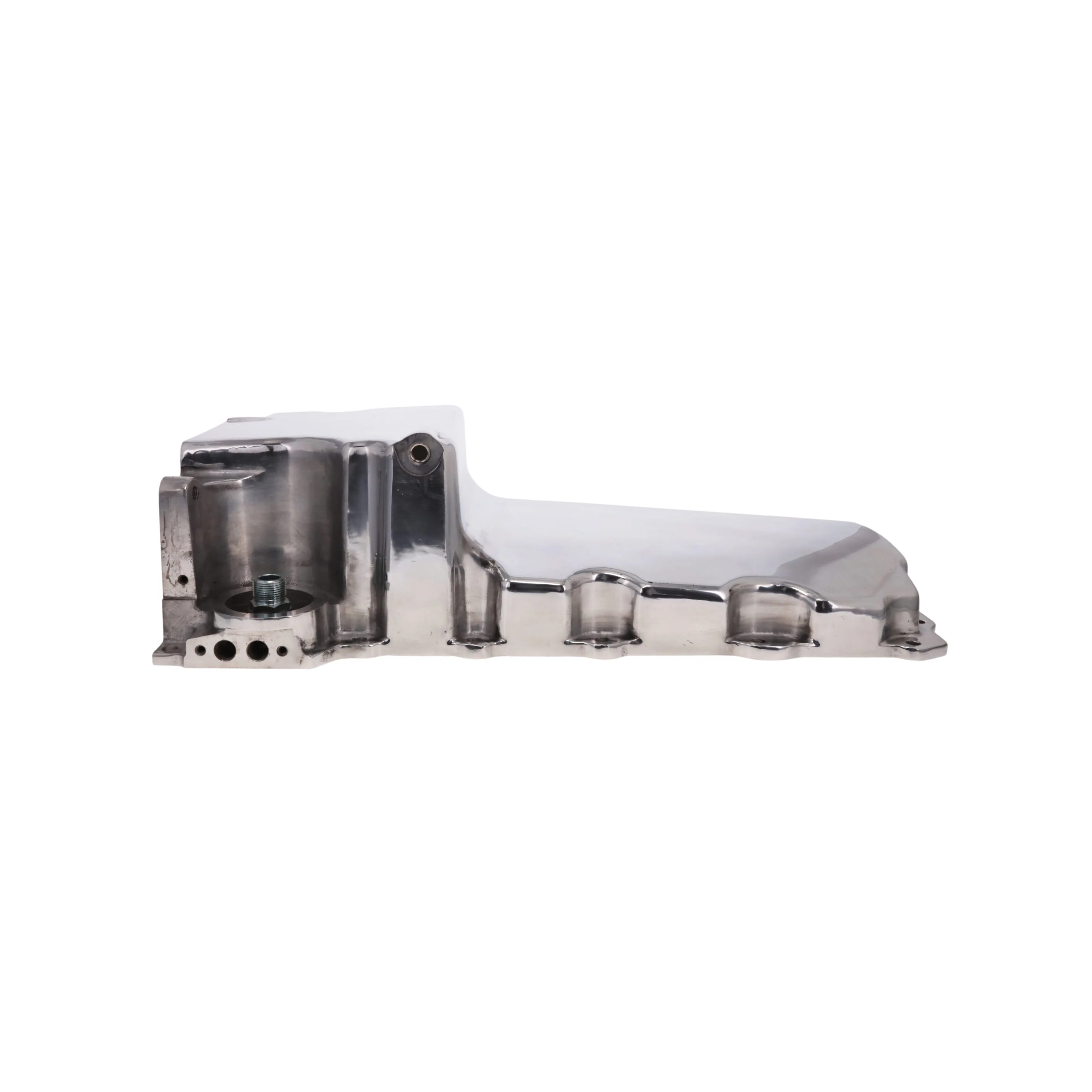 LS Aluminum Rear Sump Retro-Fit Oil Pan - Polished - Image 2