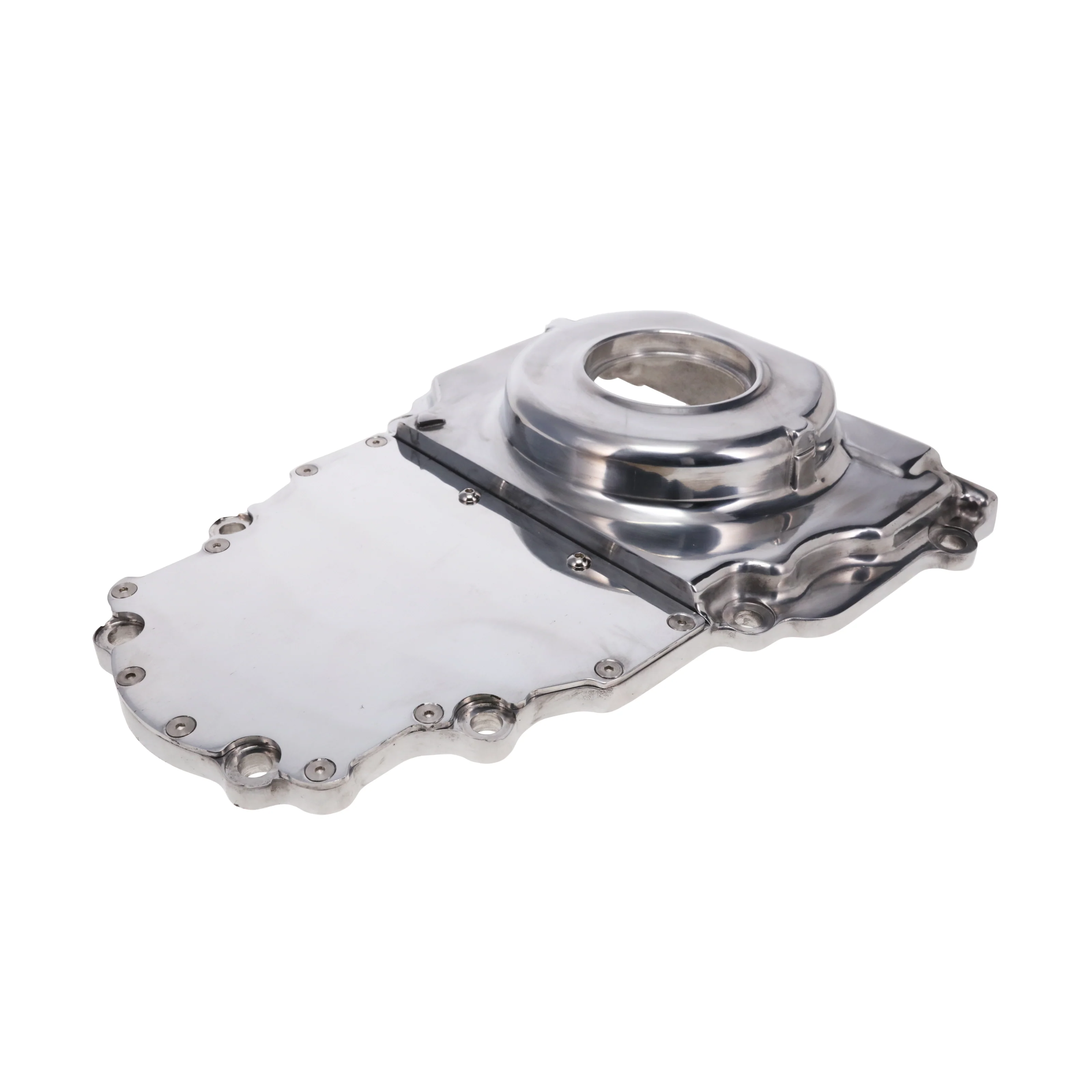 GM LS1/LS6 Polished Aluminum Two-piece Timing Cover
