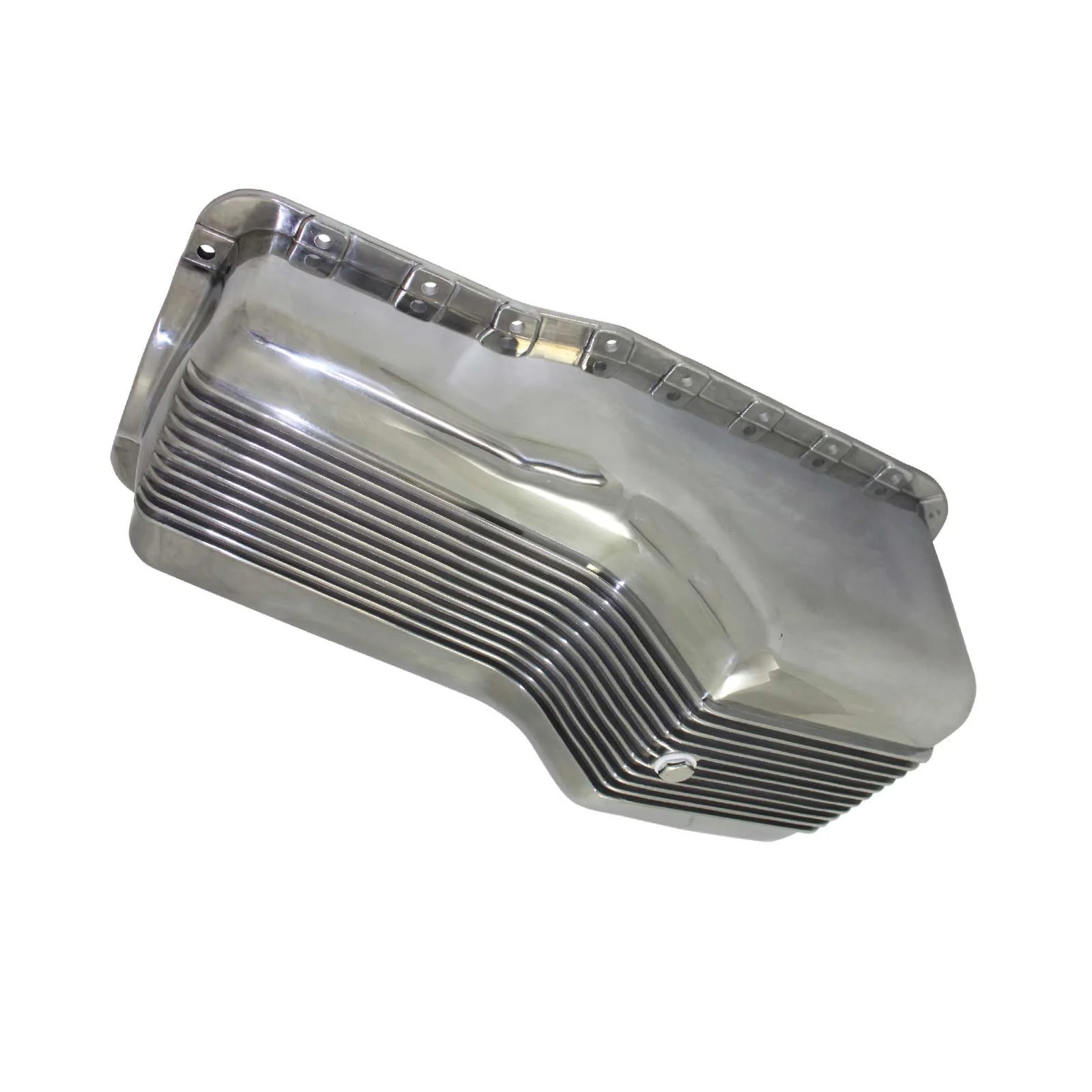 Ford Small Block Front Sump Finned Aluminum Oil Pan