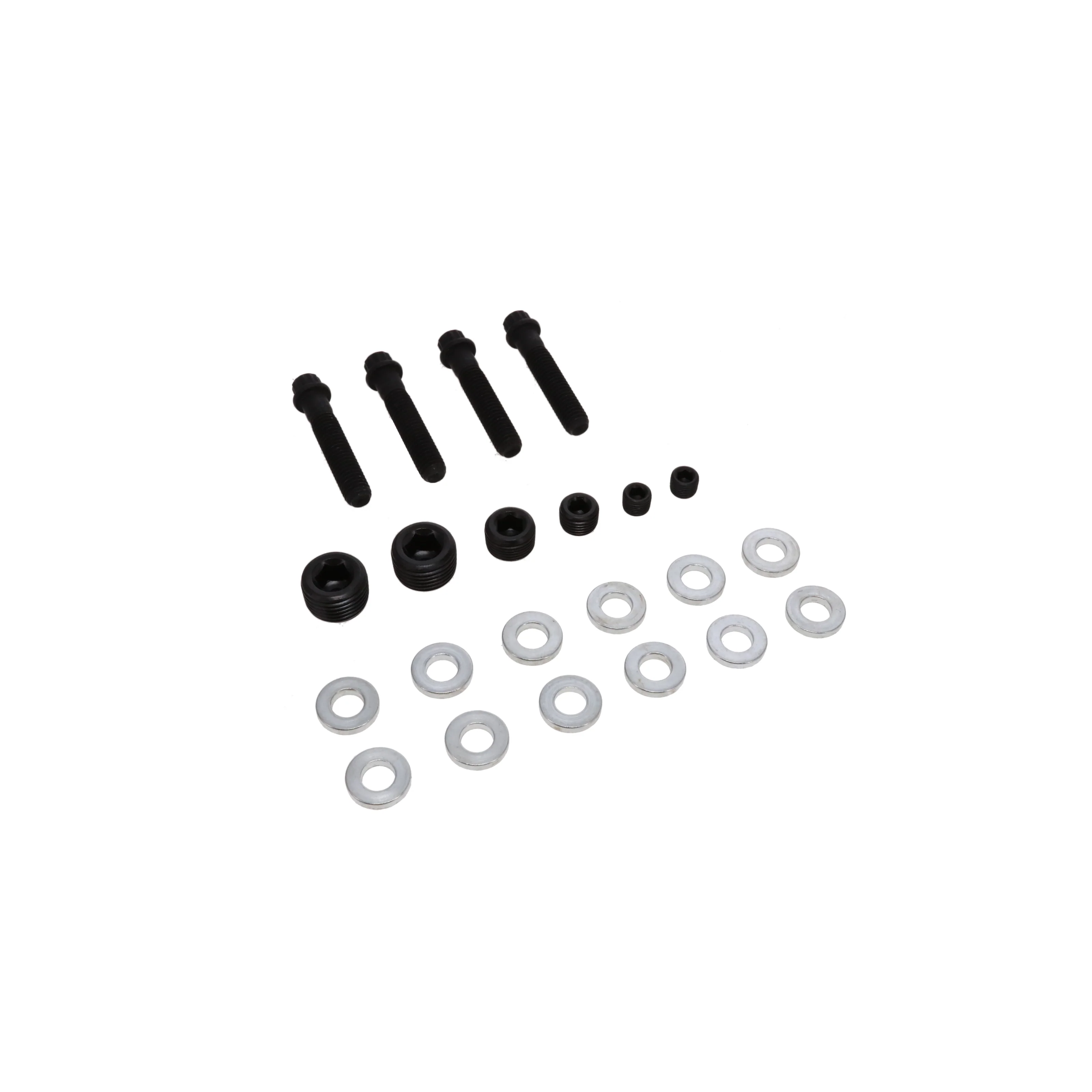 Oldsmobile Big Block V8 Dual Plane Air Gap Aluminum Intake Manifold - Black - Image 3