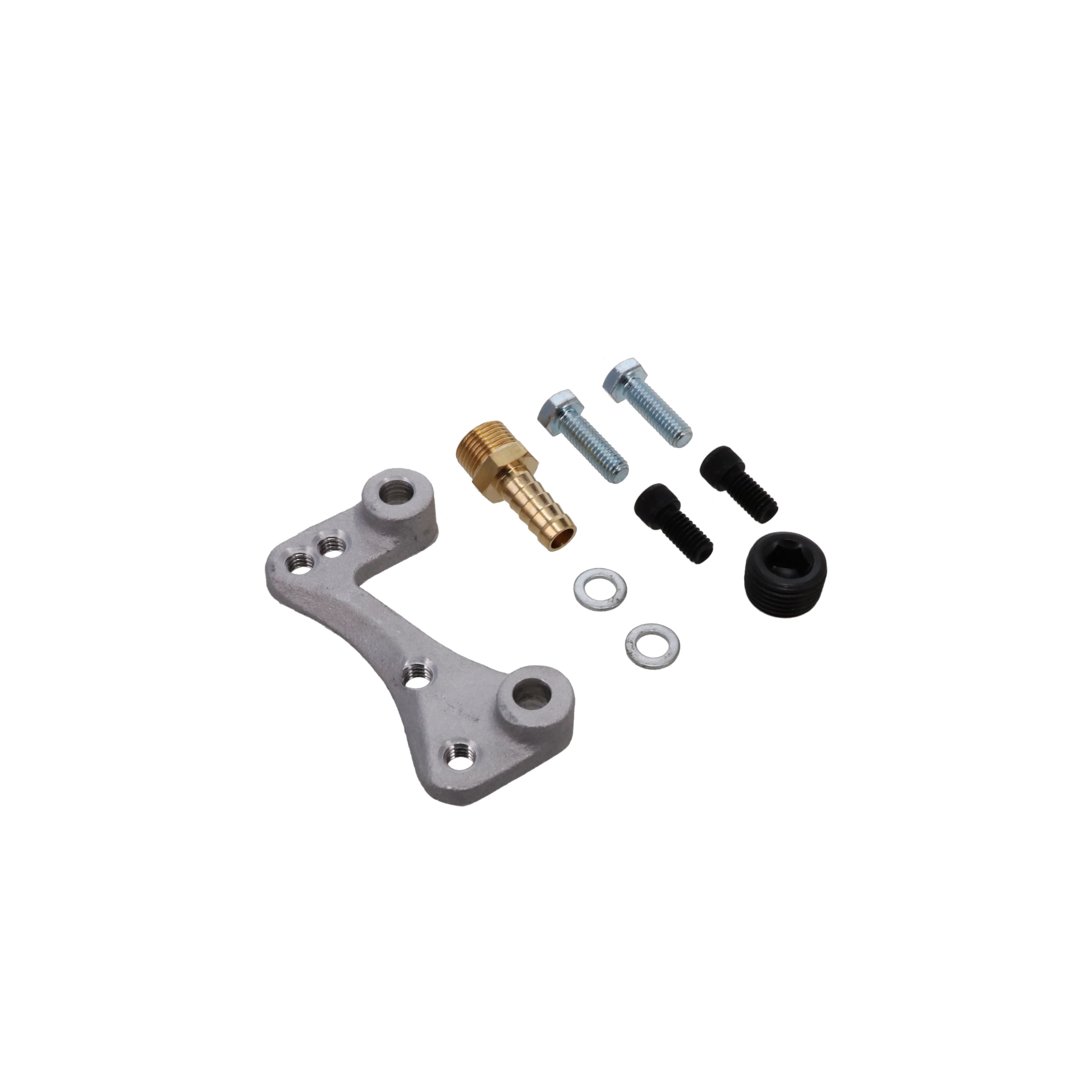 Pontiac V8 Dual Plane Aluminum Intake Manifold - Black - Image 3
