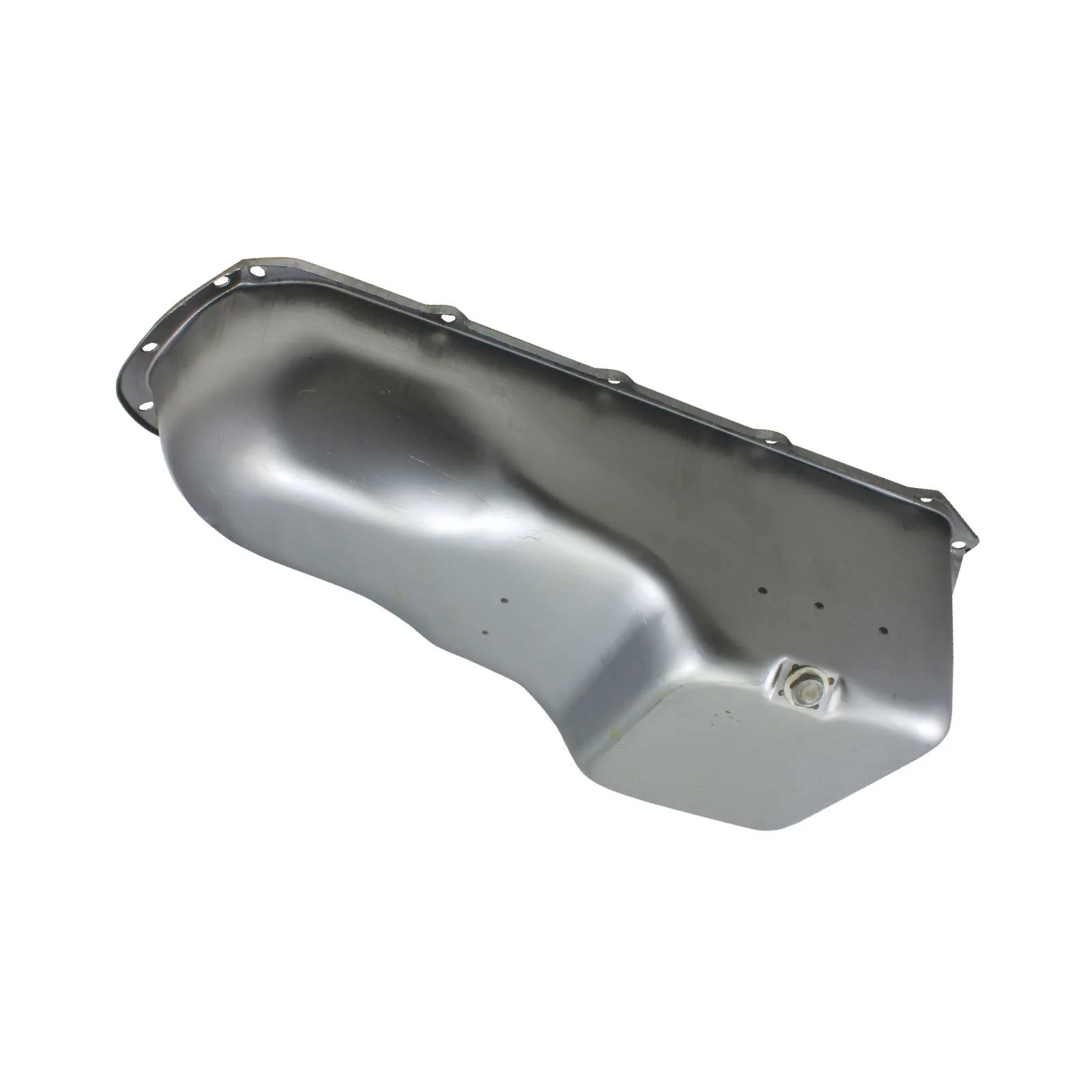 Pontiac V8 Steel Oil Pan - Unplated