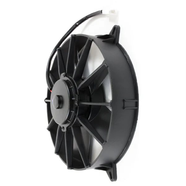 Pro Flow Universal Straight-Blade 11" Black Cooling Fan - Image 2