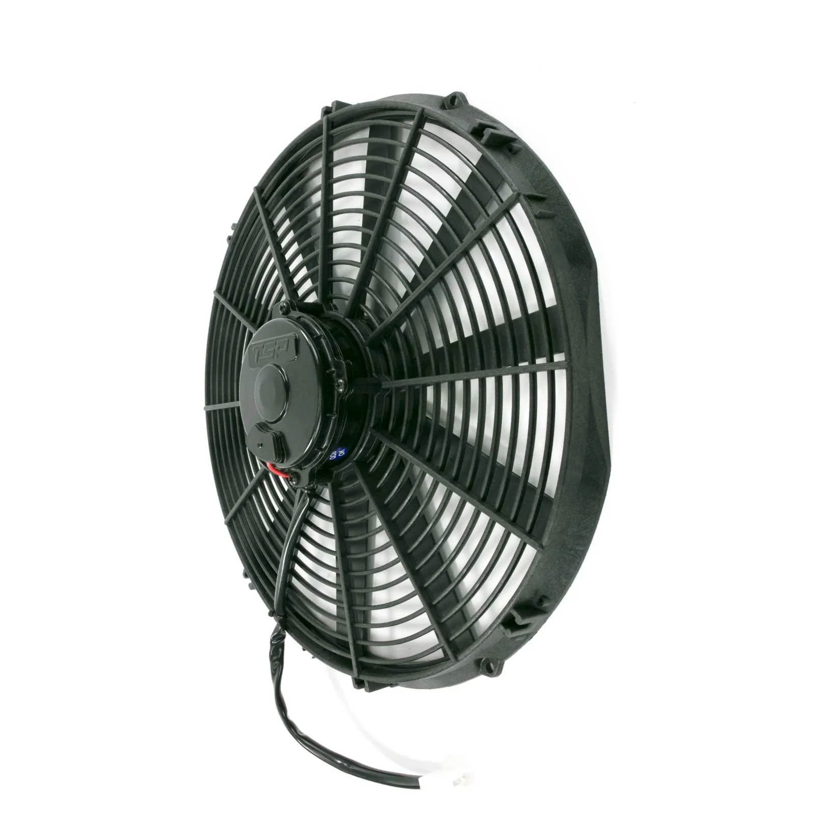 Pro Flow Universal Straight-Blade 16" Black Cooling Fan - Image 2