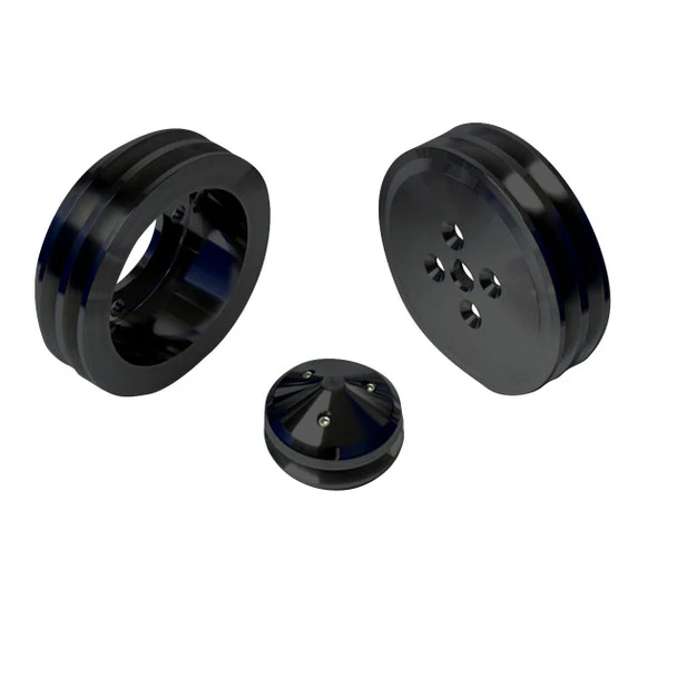Short Ford Small Block Pulley Kit PS - Image 2