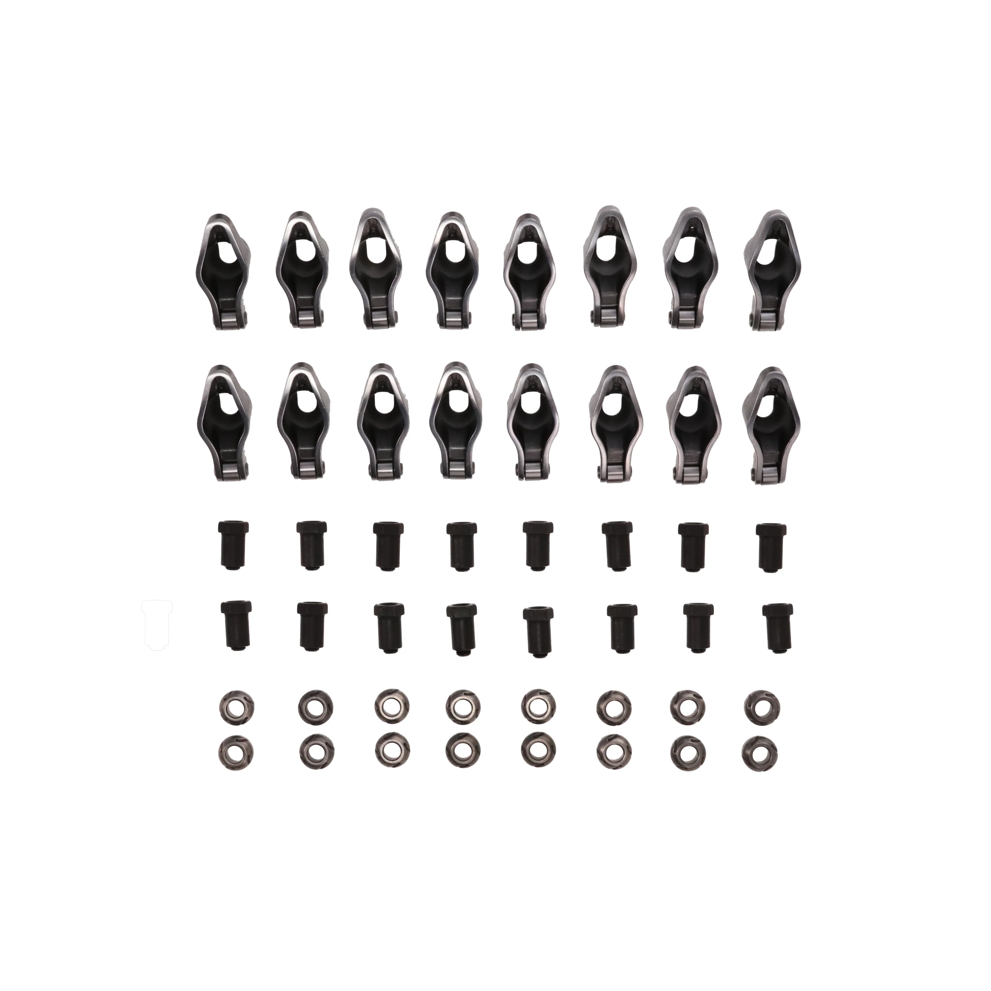 Small Block Chevy Cast Steel Rocker Arms, 1.6 Ratio, 3/8 in. Stud - Image 2
