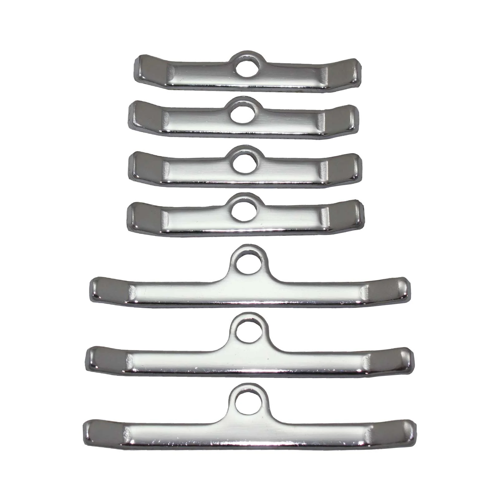 Chevy Big Block V8 Chrome Steel Valve Cover Spreader Bars