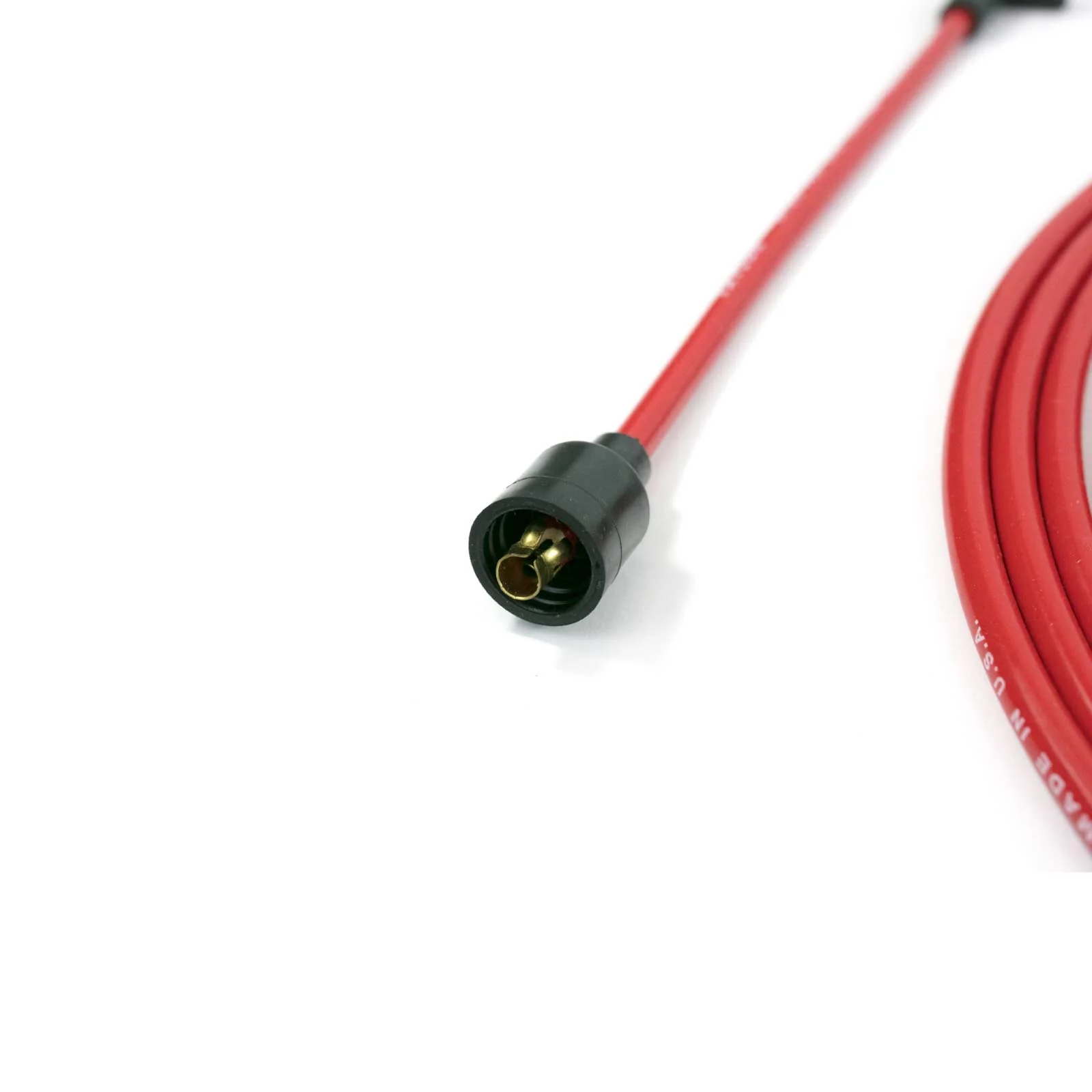 Chevy Corvair Flat 6 Taylor Cable 8mm Spiro-Pro Black Ignition Wires - Image 4