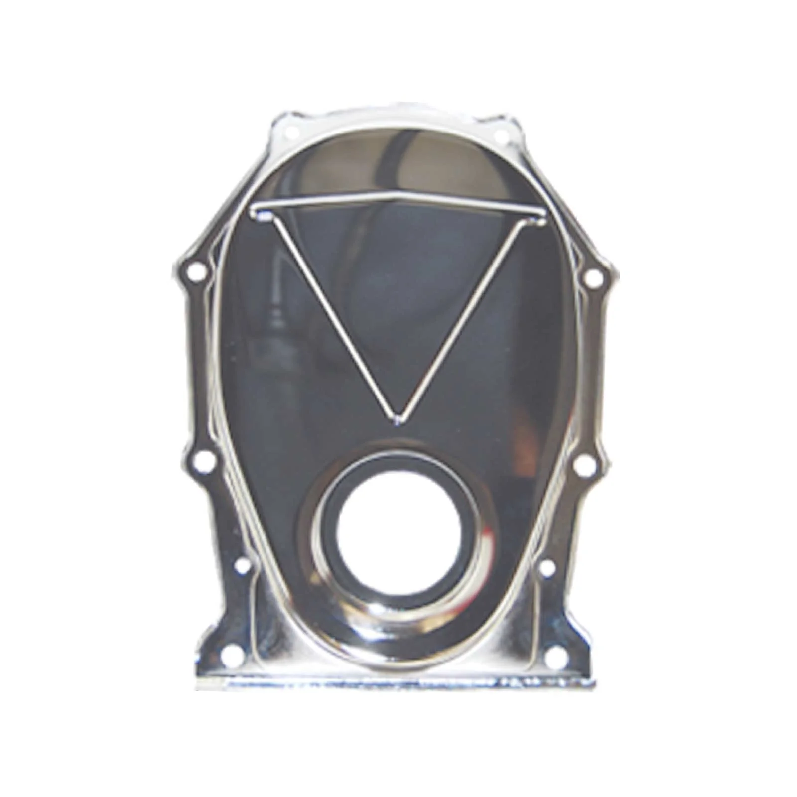Chrysler Big Block Chrome Steel Chrome Steel 1-Piece Timing Cover