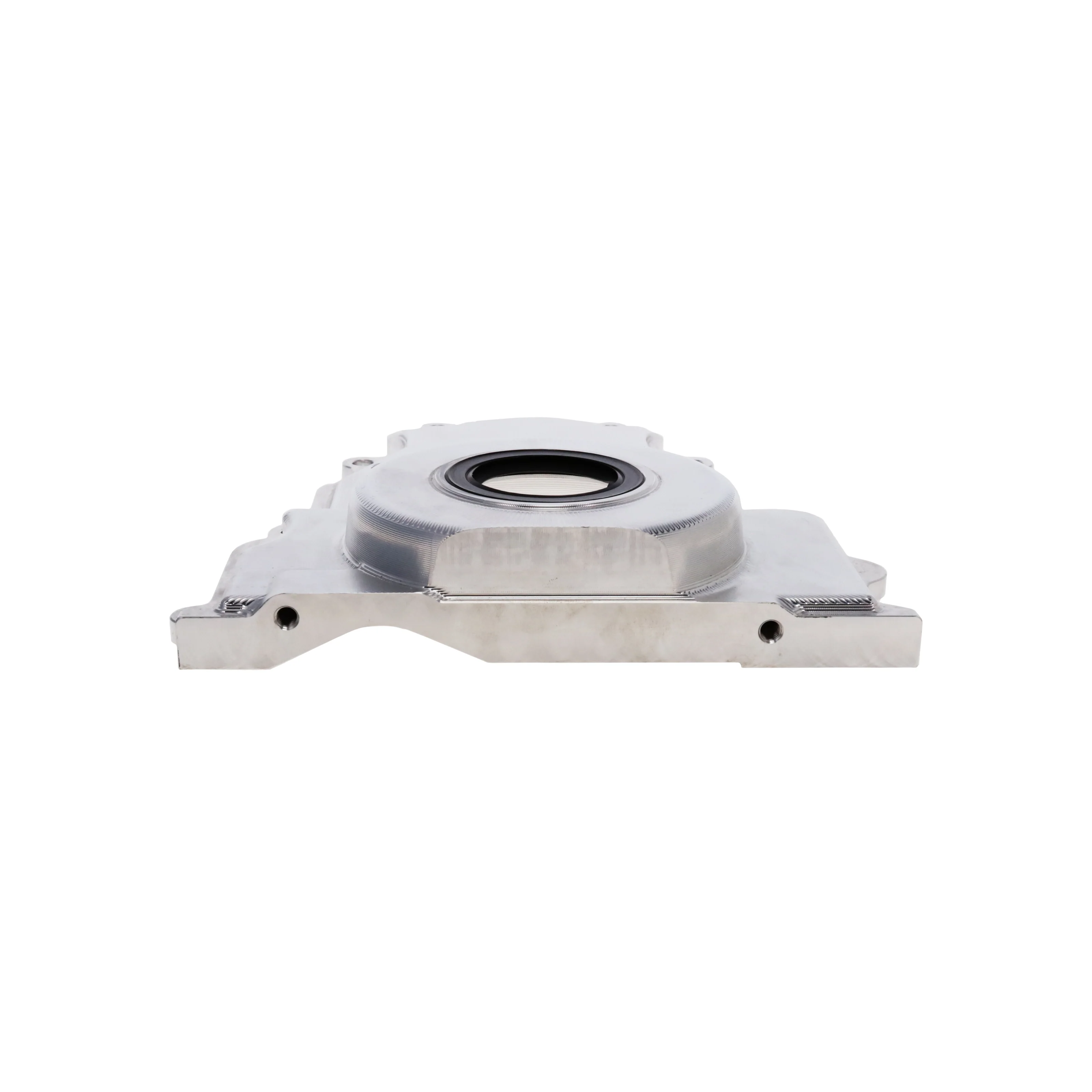 GM LS1/LS6 Natural Aluminum One-piece Timing Cover w/ Gasket & Crank Seal & Hardware - Image 4
