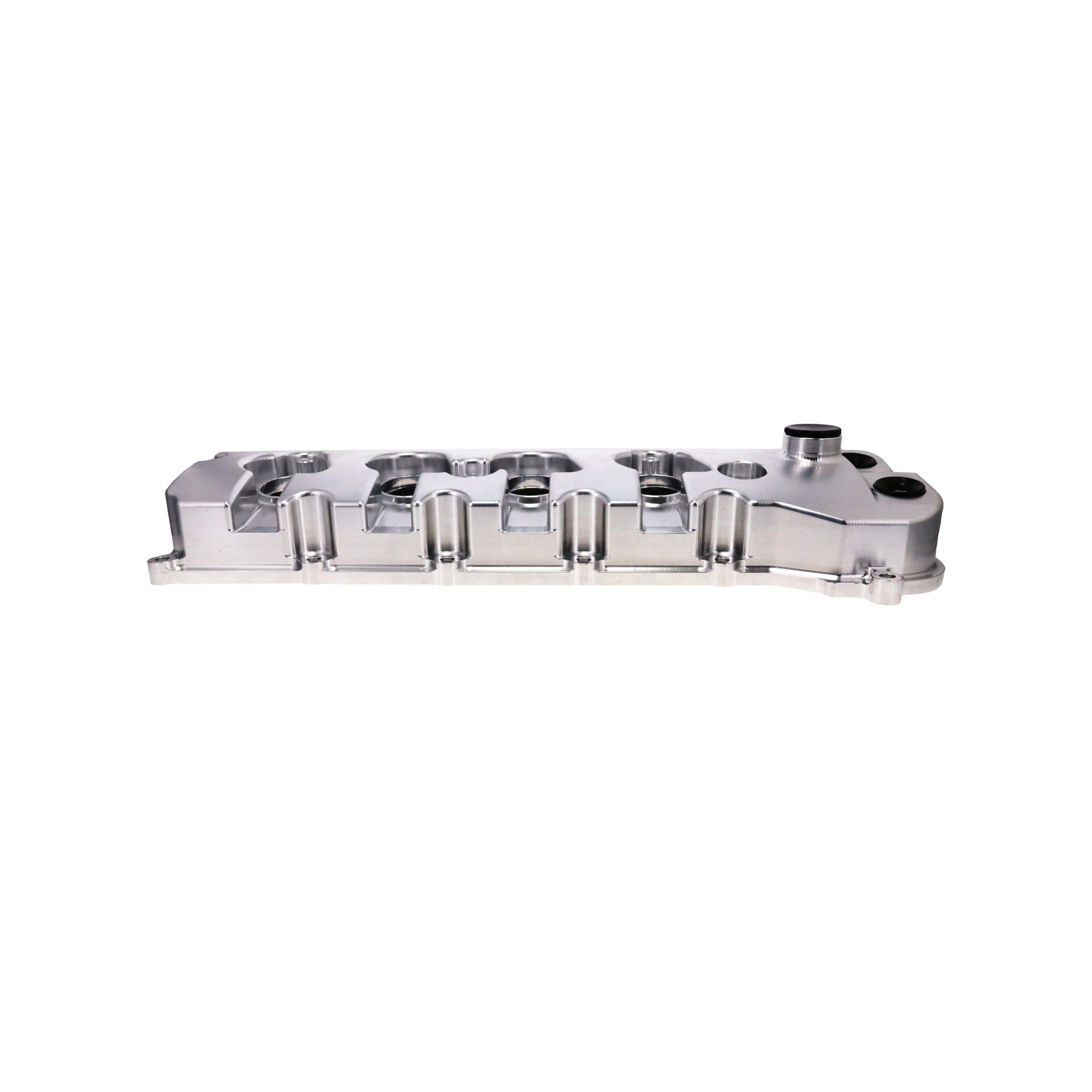 V Series Ford 5.0L Coyote Billet Aluminum Valve Covers - Natural - Image 5