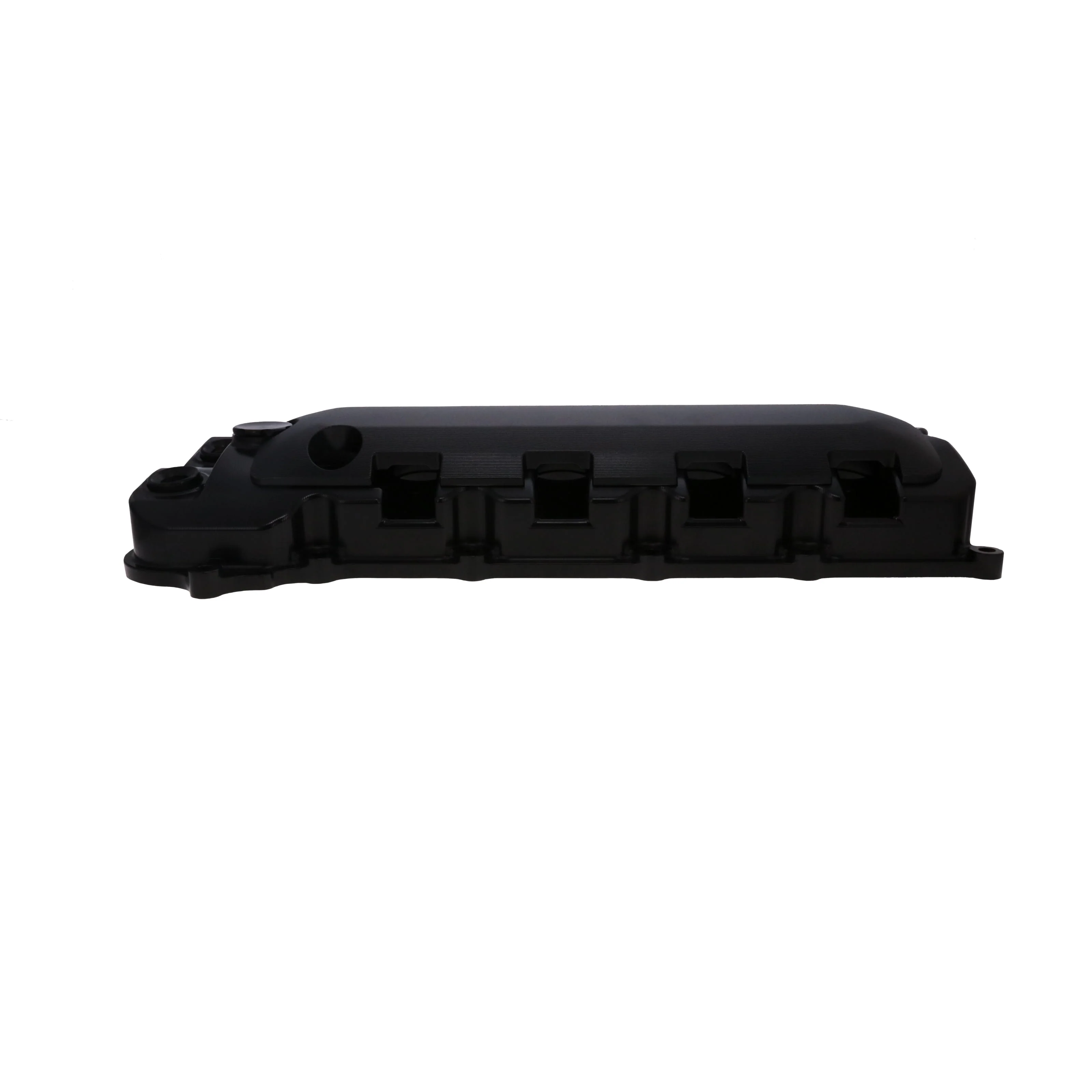 V Series Ford 5.0L Coyote Billet Aluminum Valve Covers with Coil Covers - Black - Image 5