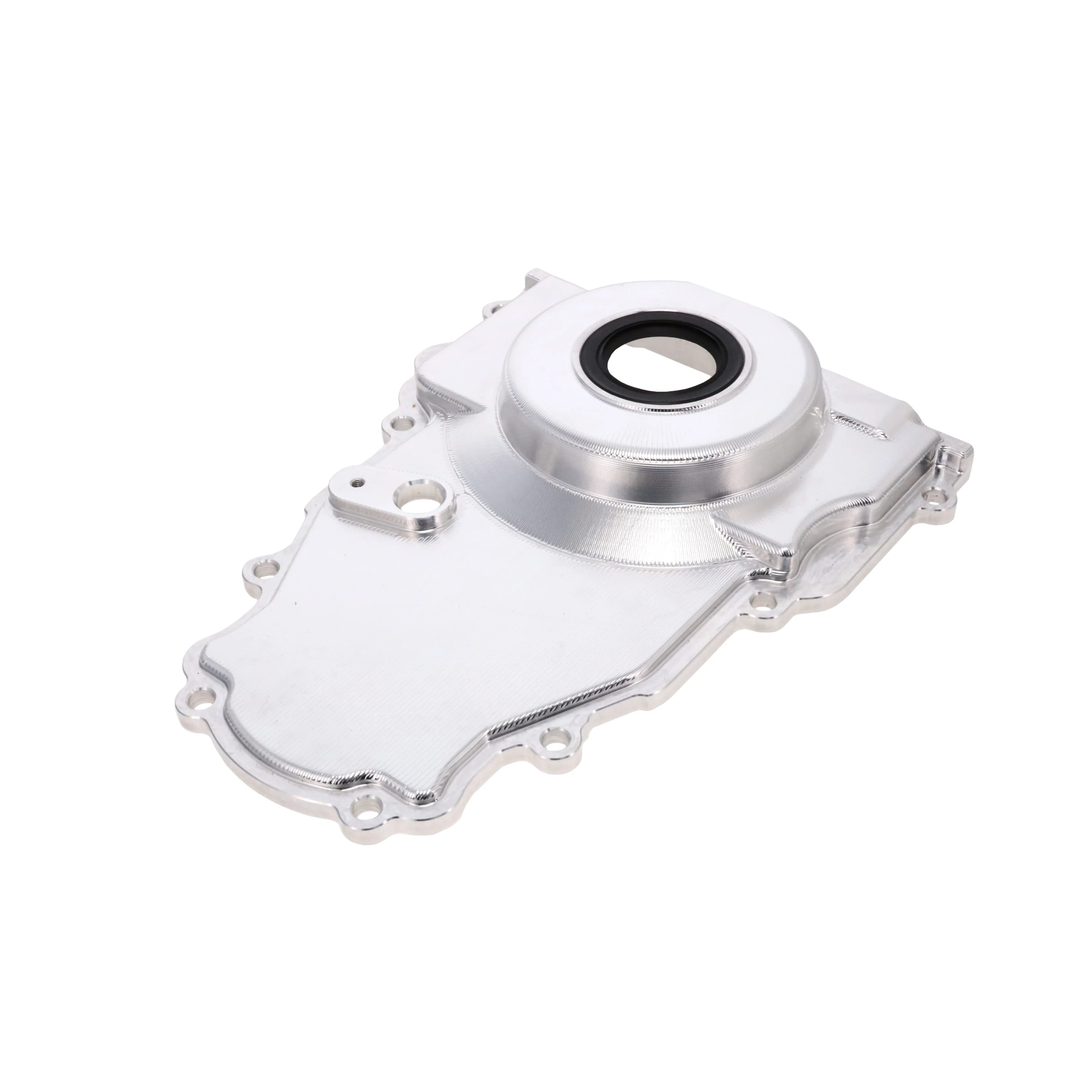 GM LS2/LS3 Natural Aluminum One-piece Timing Cover w/ Hardware - Image 2