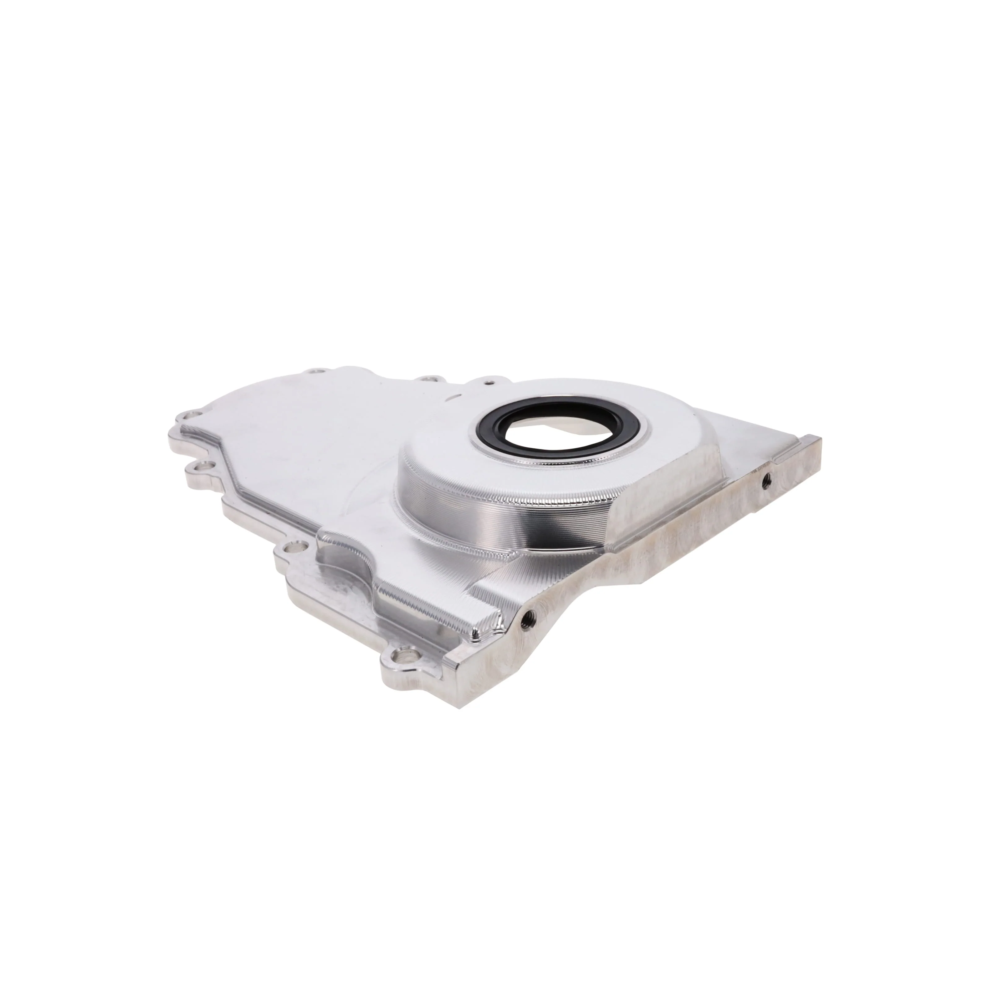 GM LS2/LS3 Natural Aluminum One-piece Timing Cover w/ Hardware - Image 3