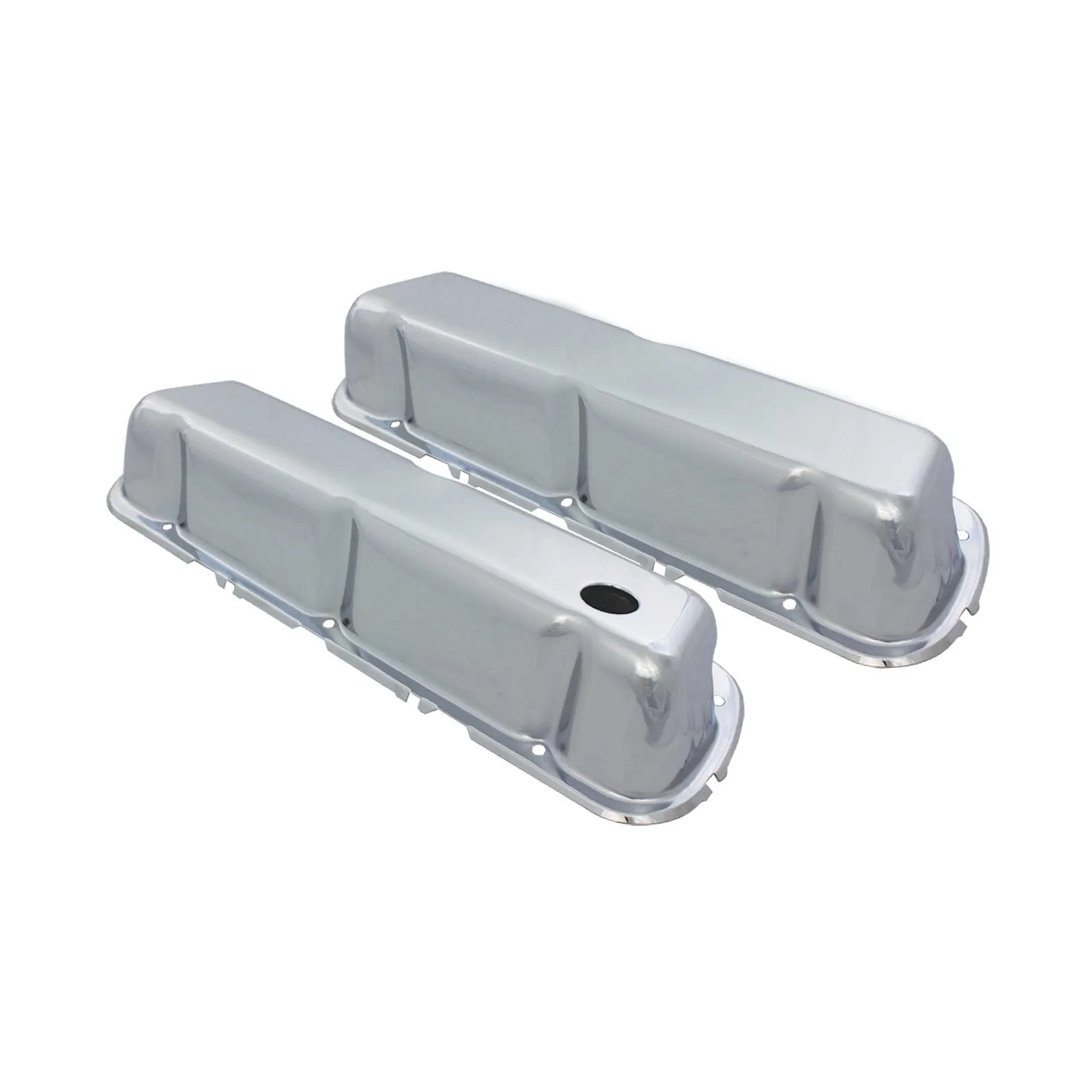 Ford Small Block 5.0L Chrome Steel Valve Covers