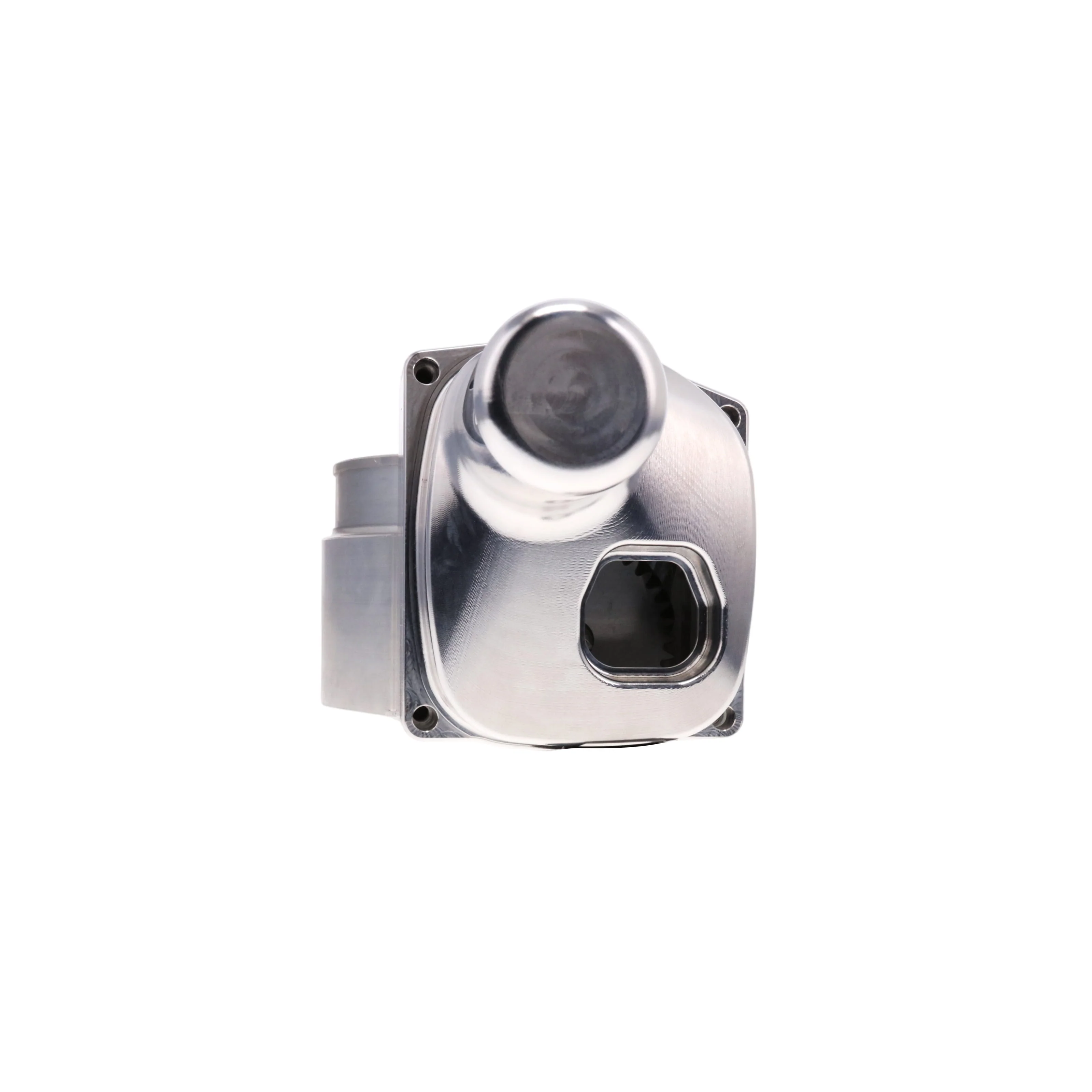Velocity GM LS 102mm Fly-by-Wire Billet Aluminum Throttle Body Housing - Natural - Image 4