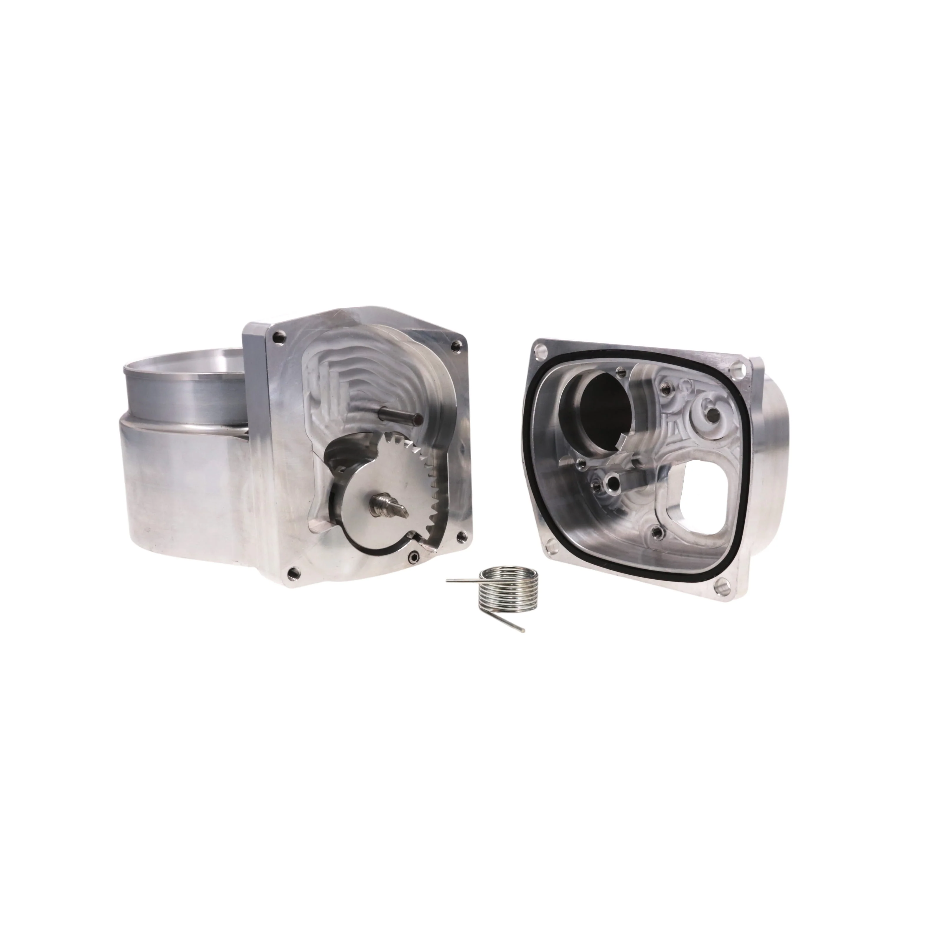 Velocity GM LS 102mm Fly-by-Wire Billet Aluminum Throttle Body Housing - Natural - Image 5