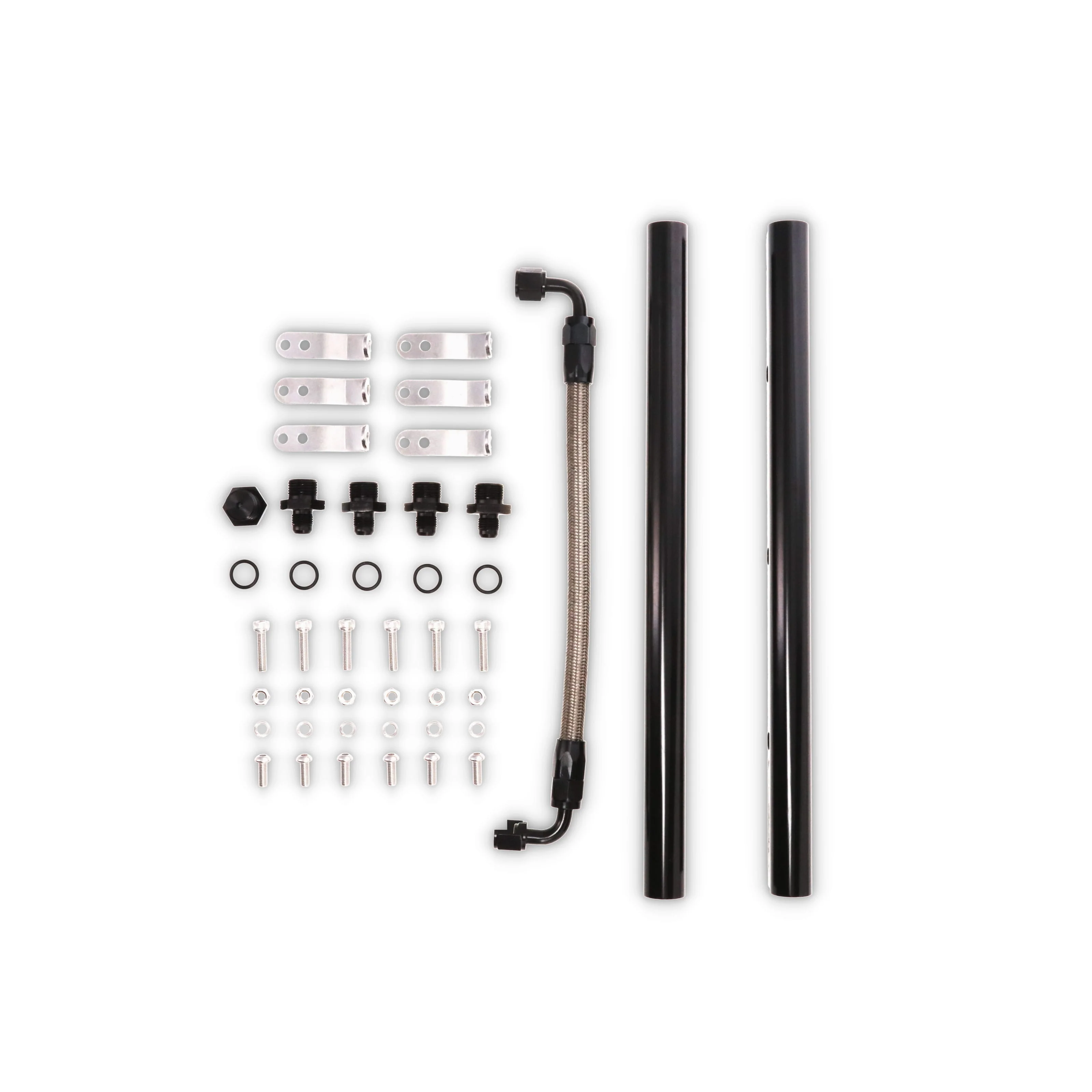 Velocity LS1/LS2/LS6 Billet Aluminum High Performance Fuel Rail Kit - Black - Image 2