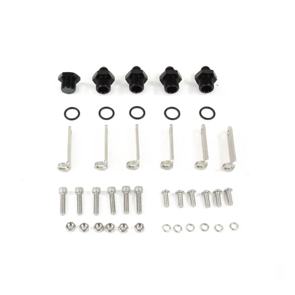 Velocity LS7 Billet Aluminum High Performance Fuel Rail Kit - Clear Anodized - Image 3