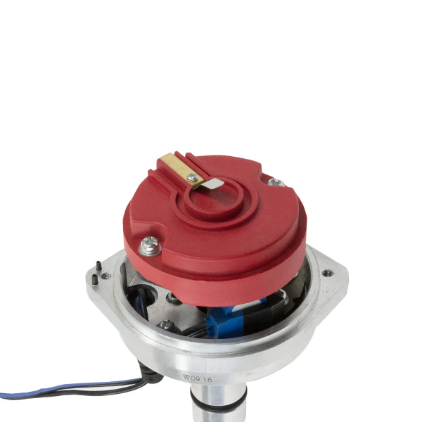 Volkswagen Air-Cooled Flat 4 Pro Billet Distributor with Red Cap - Image 3
